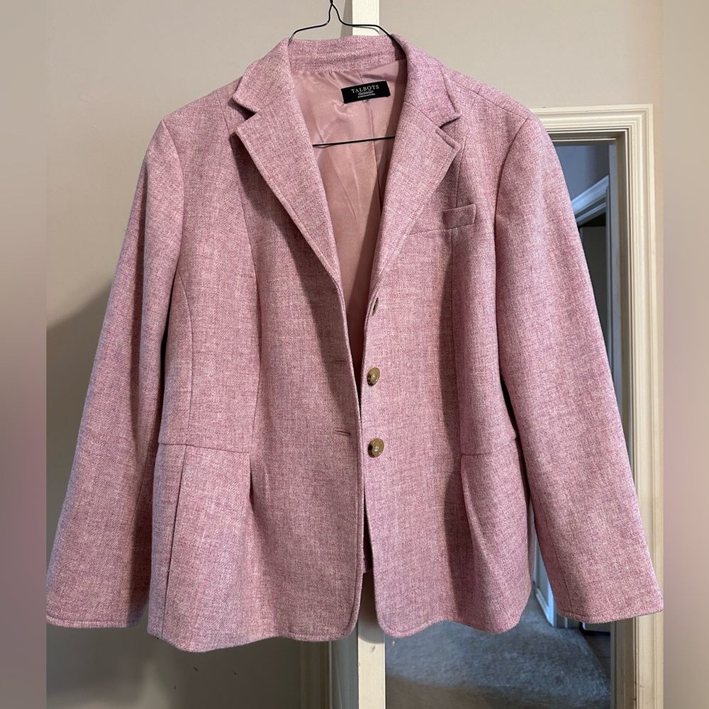 Talbots petite Women’s 100% Wool Suit Jacket